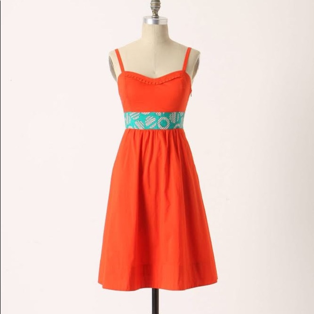 Anthropologie Graphical Dress
